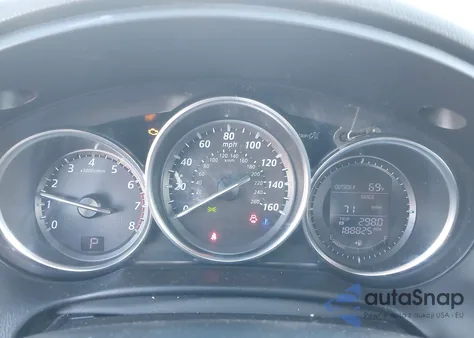 2013 Mazda Cx-5 Touring z USA, uszkodzony, nr VIN JM3KE2CE7D0165697